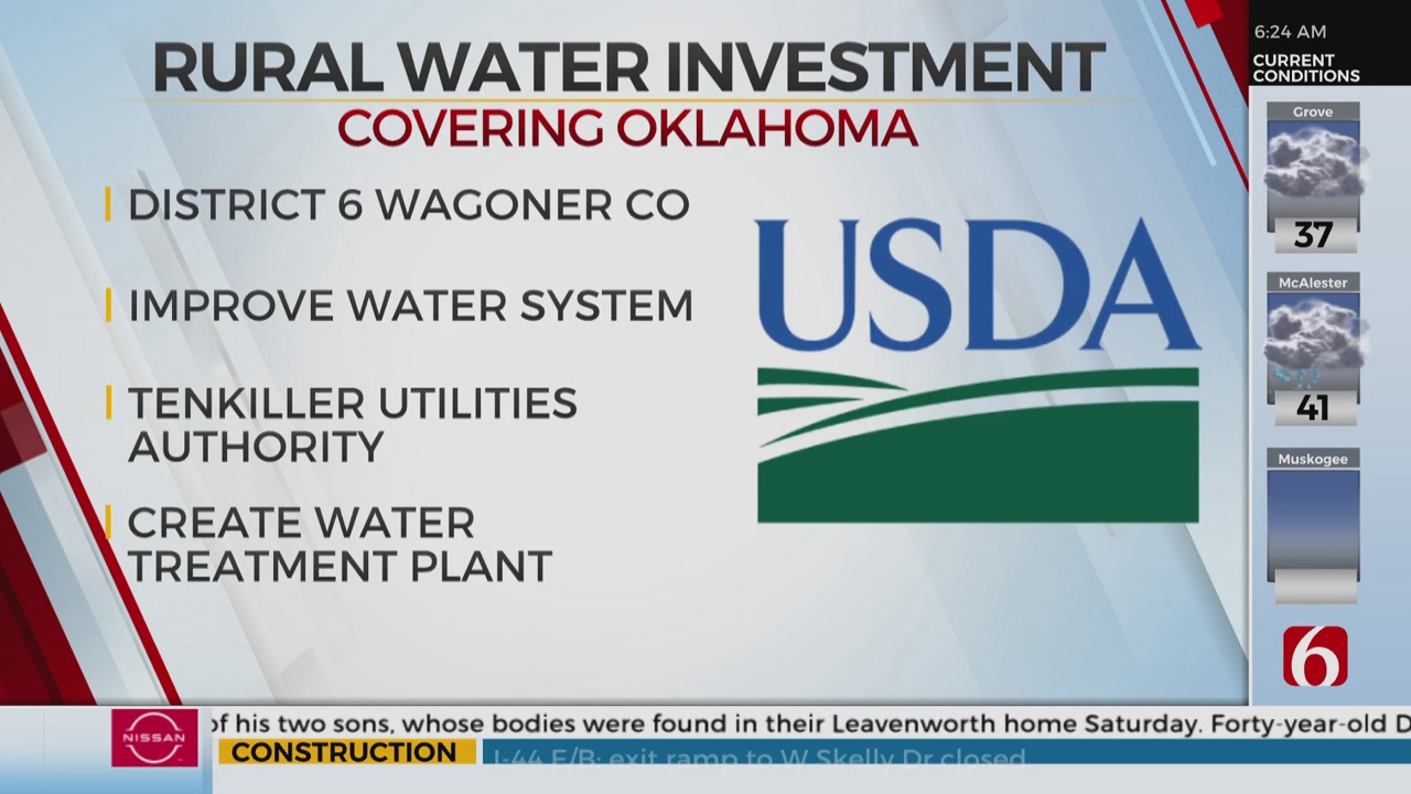 USDA Investing Millions Into Oklahoma Rural Water 
