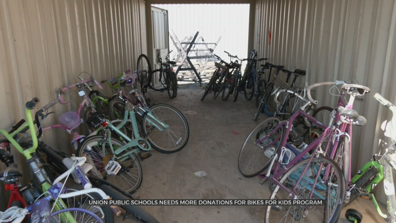 Union Public Schools Seeking Bike Donations For Annual 'Bikes For Kids' Program