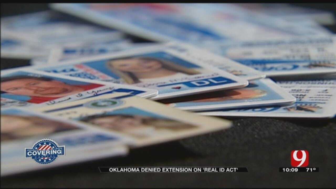 Oklahoma Denied Extension To Comply With REAL ID Act