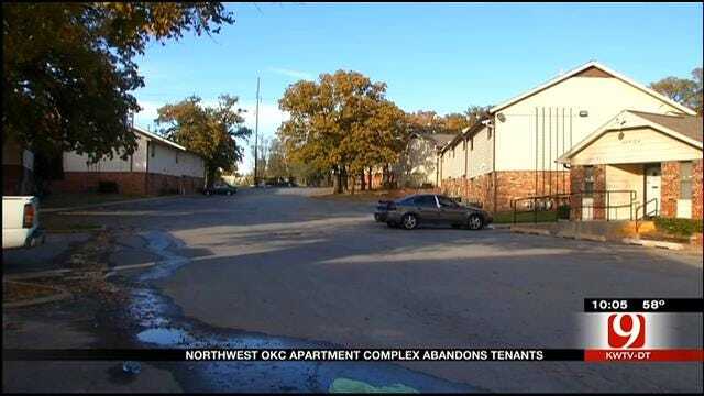 Management At NW OKC Apartment Complex Abandons Tenants