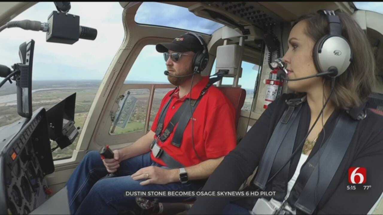 After Years With Company, Dustin Stone Lands Dream Job As Osage SkyNews 6 Pilot