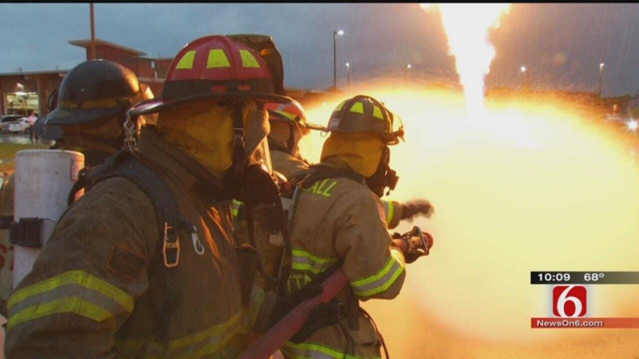 500 Firefighters Come To Tulsa For Fire School