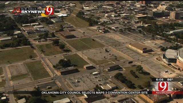 OKC Selects New Location For MAPS 3 Convention Center