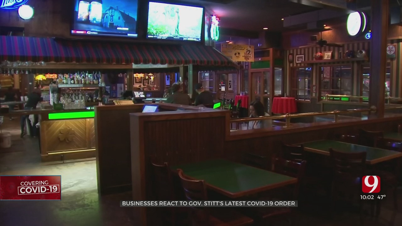 Okla. Bars, Restaurants Prepare For Gov. Stitt’s New Restrictions