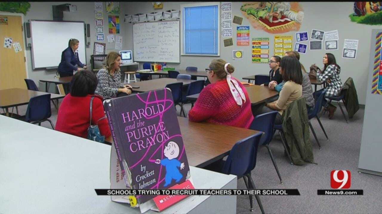 Oklahoma Schools Getting Creative To Recruit New Teachers