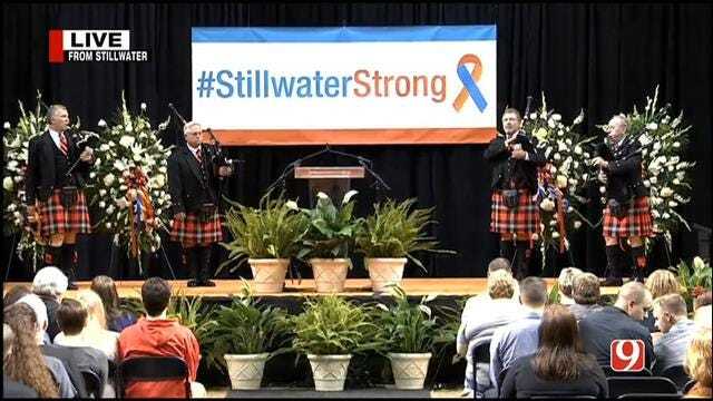 WEB EXTRA: #StillwaterStrong Memorial At Gallagher-Iba Arena