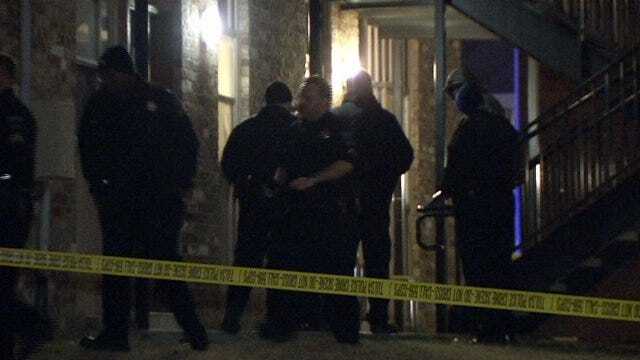 WEB EXTRA: Video From Scene Of East Tulsa Shooting At Apartment Complex