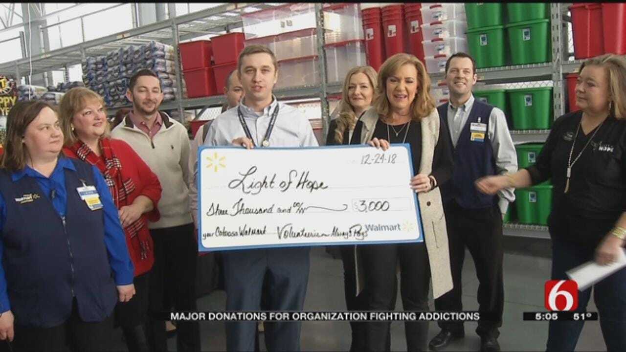 Rogers County Businesses Give Generous Donation To Light Of Hope Program