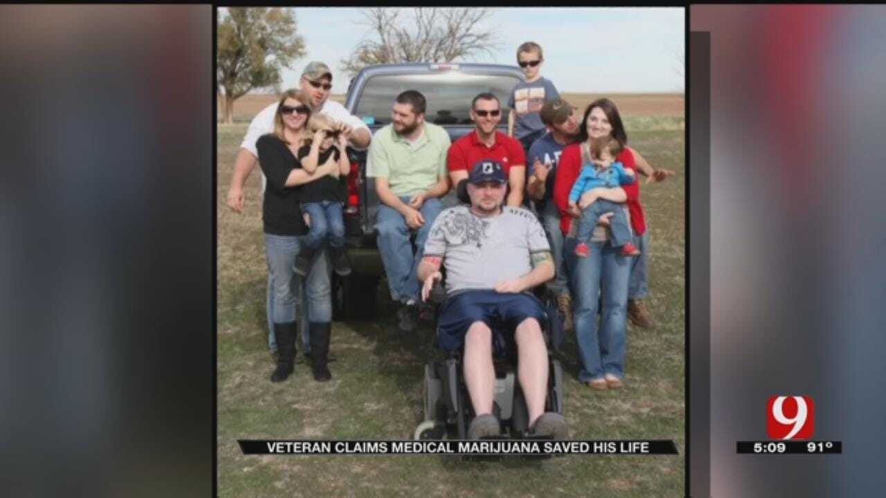 Oklahoma Veteran Claims Medical Marijuana Saved His Life