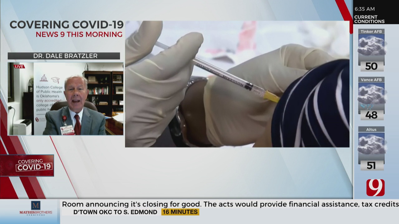 Watch: OU Med's Dr. Bratzler On Getting Flu Vaccine During COVID-19 Pandemic 