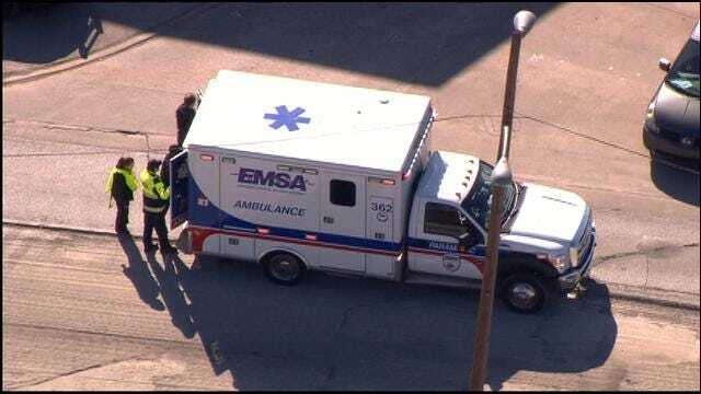WEB EXTRA: SkyNews 9 Over Scene Of Hit-And-Run In Downtown OKC