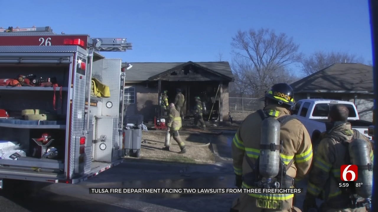 Three Tulsa Firefighters Sue Department In Two Separate Lawsuits 