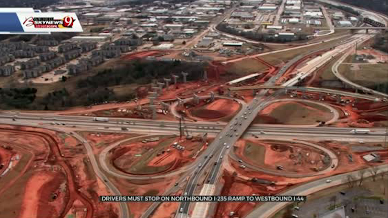 Drivers To See Traffic Changes At  I-235, I-44 As Next Phase Of Construction Begins 