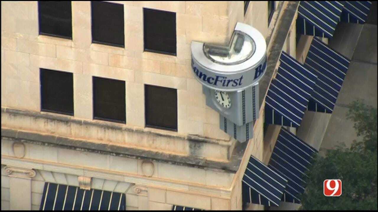 WEB EXTRA: SkyNews 9 Flies Over Downtown OKC BancFirst, Site Of Bombing Plot