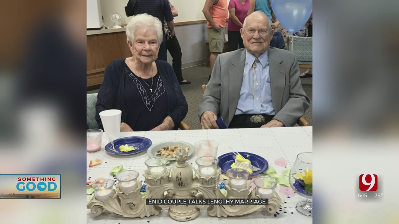 78 Years & Counting, Enid Couple Celebrates Long-Lasting Marriage