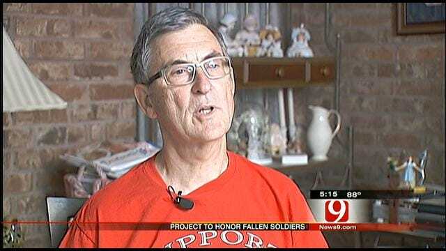 Retired Army Vet Finds Unique Way To Honor Oklahoma's Fallen Soldiers