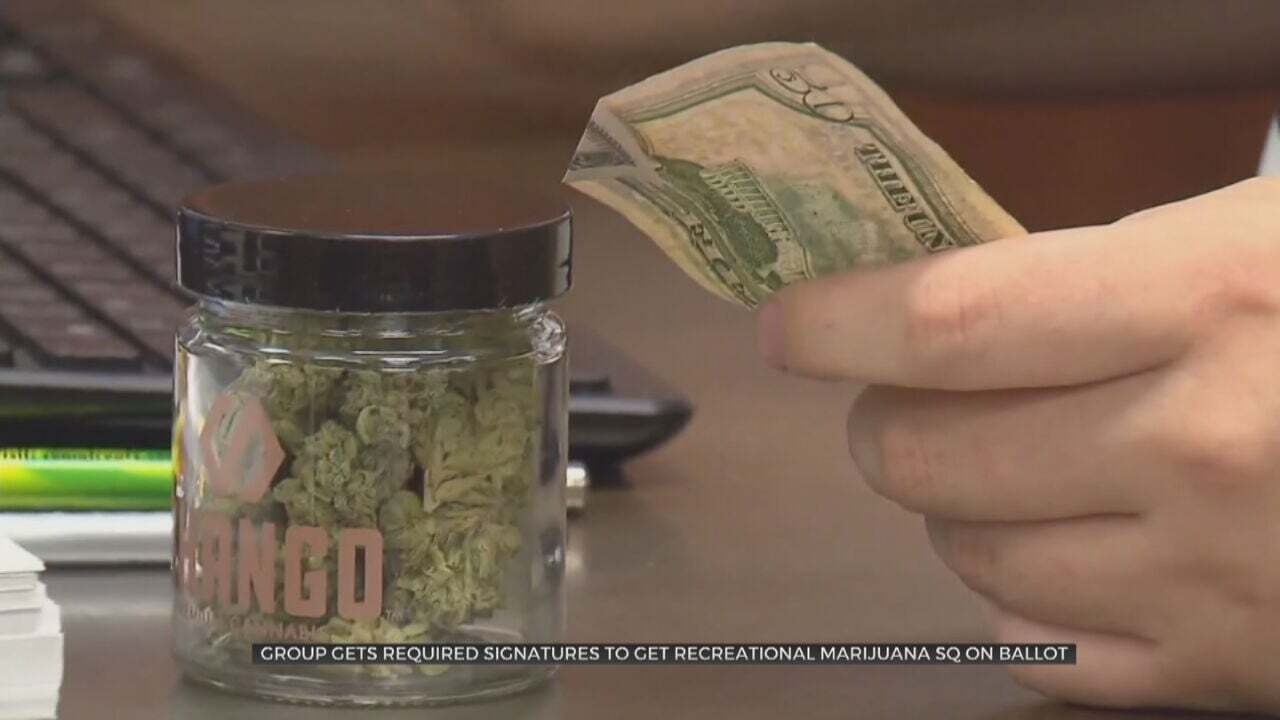 Group To Present Signatures To Secretary Of State To Get Recreational Marijuana State Question On November Ballot