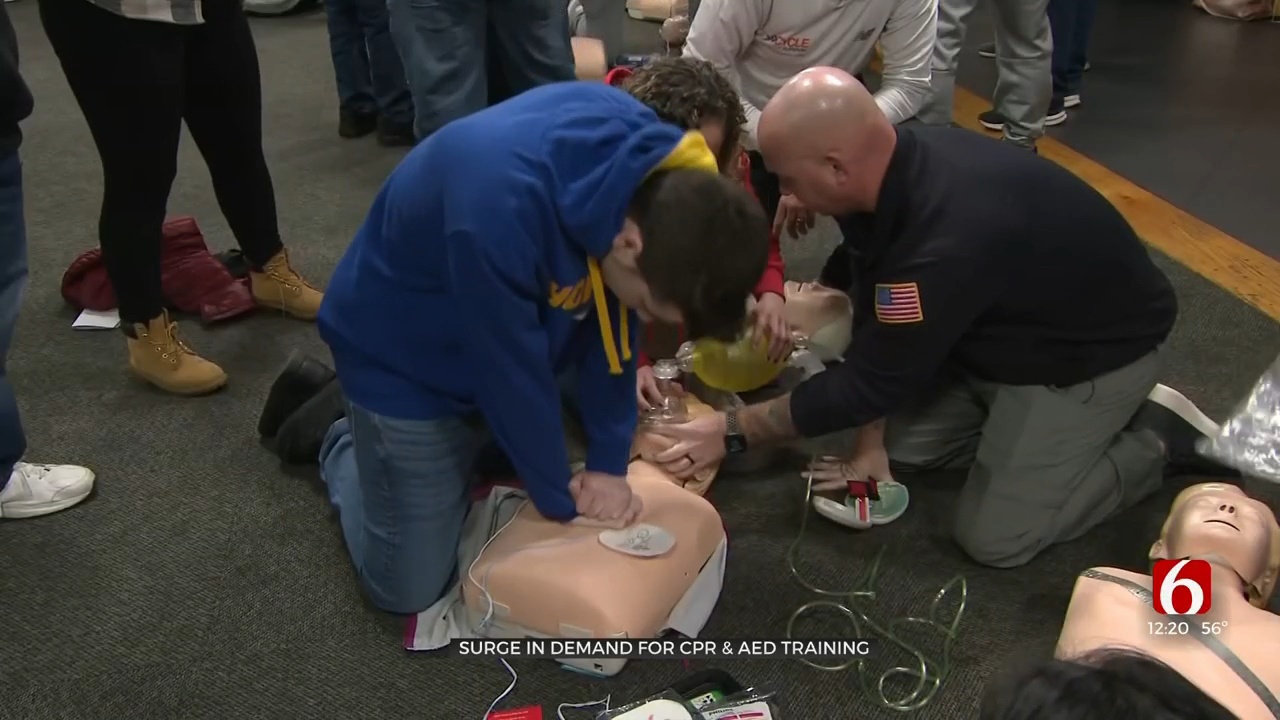 Demand For CPR, AED Training Surges 