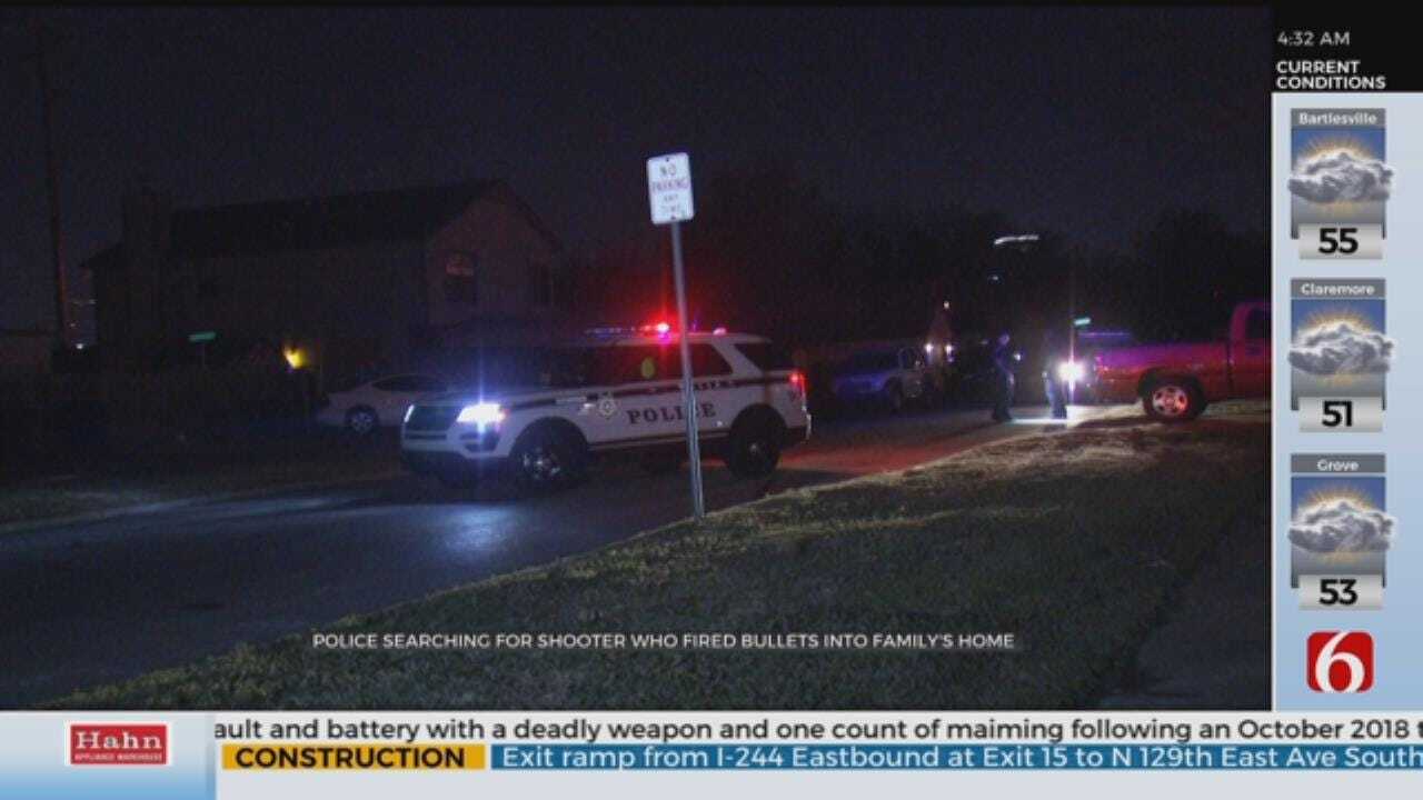 Tulsa Family Wakes To Gunshots, Someone Shooting Into Home
