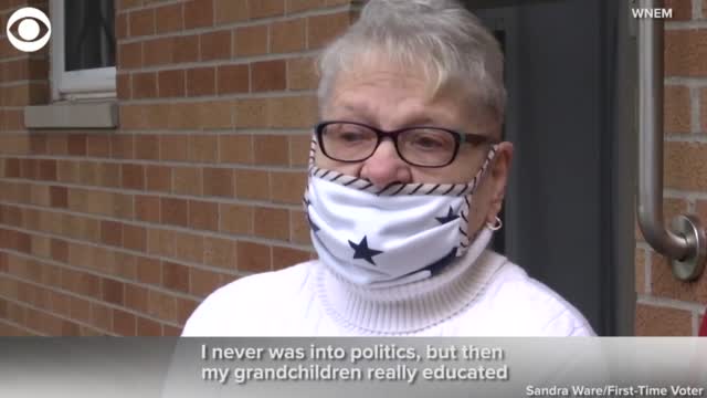 WATCH: 79-Year-Old Woman Cast Her Vote For The First Time Ever