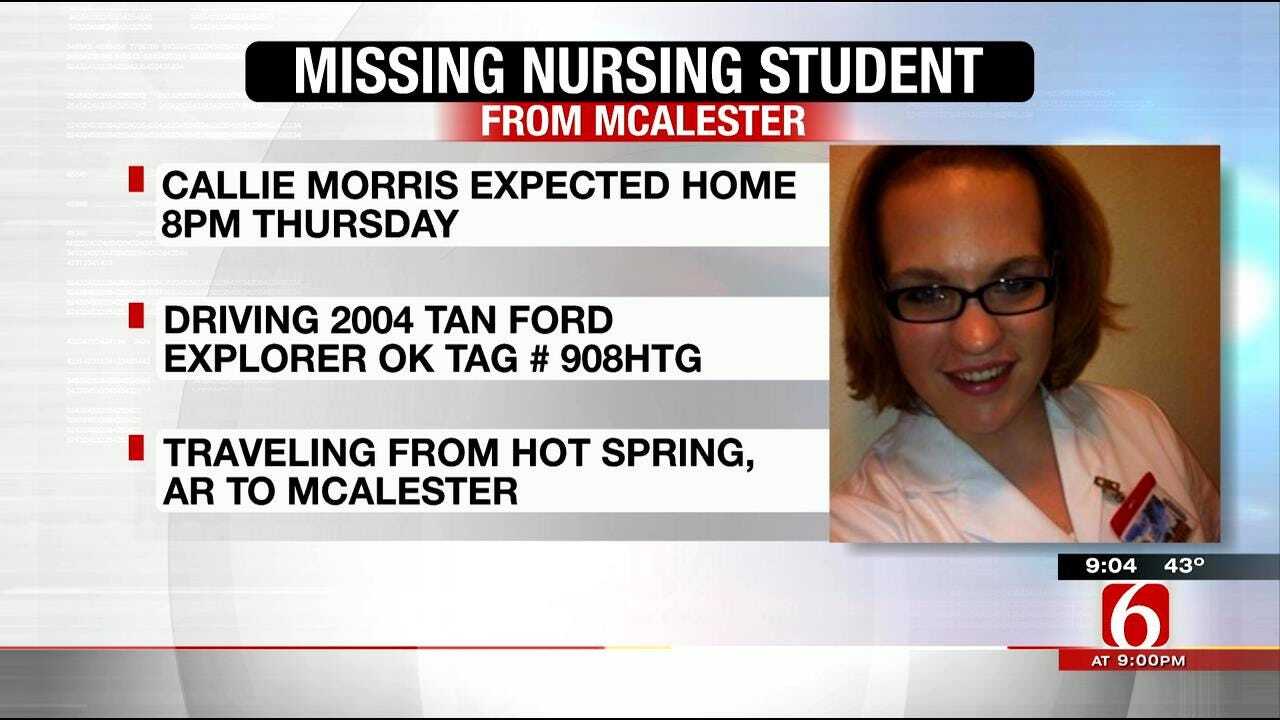 Authorities Look For Missing McAlester Woman