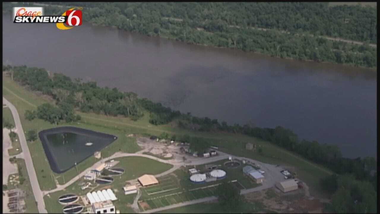 WEB EXTRA: Video Of Tulsa's Arkansas River Levees