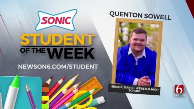 Student Of The Week: Quenton Sowell 