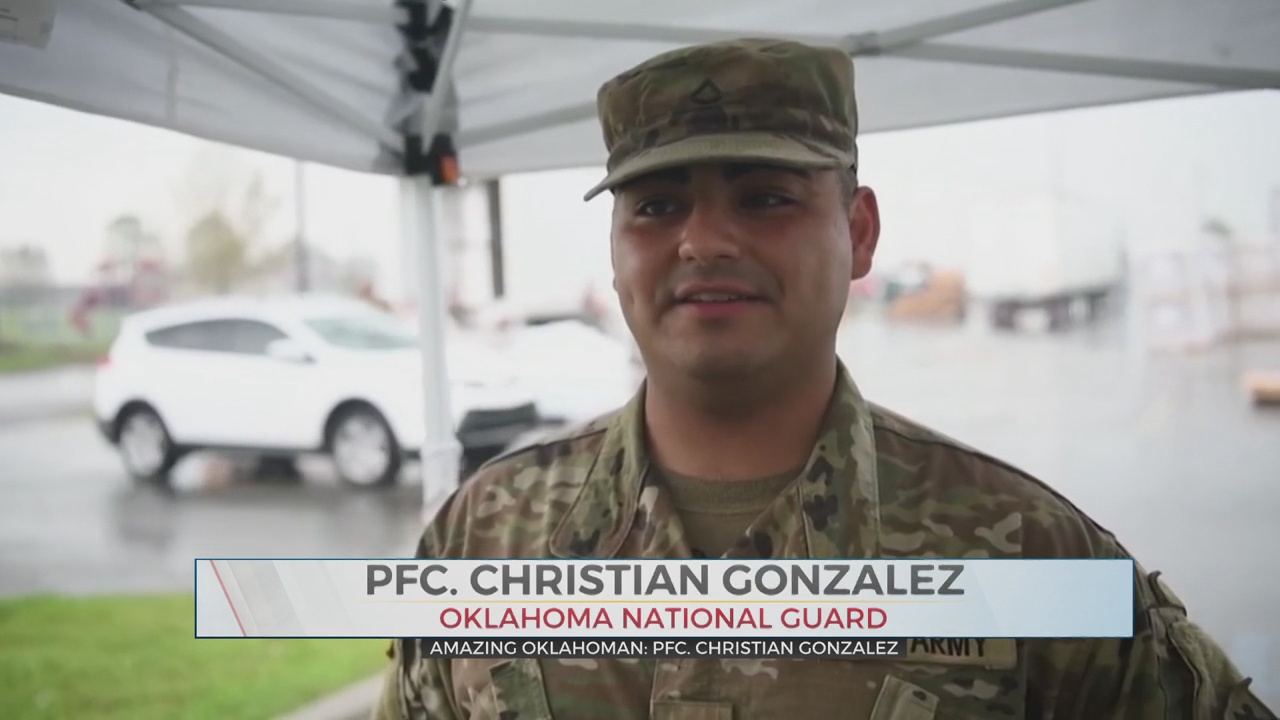Amazing Oklahoman: PFC. Christian Gonzalez