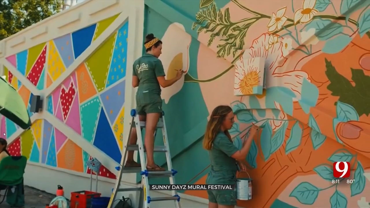 2nd Annual Sunny Dayz Mural Festival Happening This Weekend In Downtown Edmond