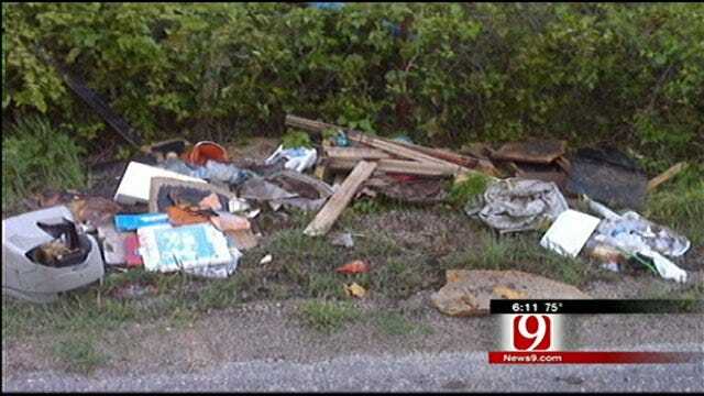 Garvin County Authorities Work To Catch Illegal Trash Dumpers