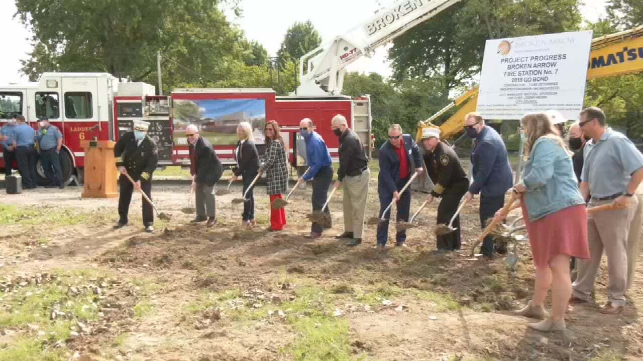 Broken Arrow Breaks Ground On New Fire Station