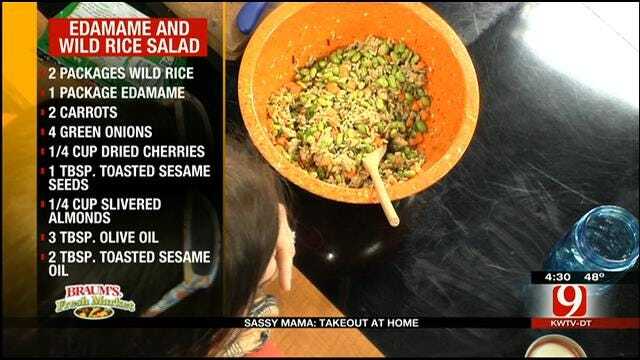 Edamame And Wild Rice Salad