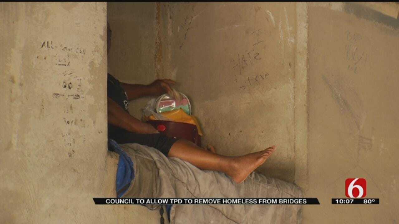 New Tulsa Ordinance Would Let Police Remove Homeless From Under Bridges