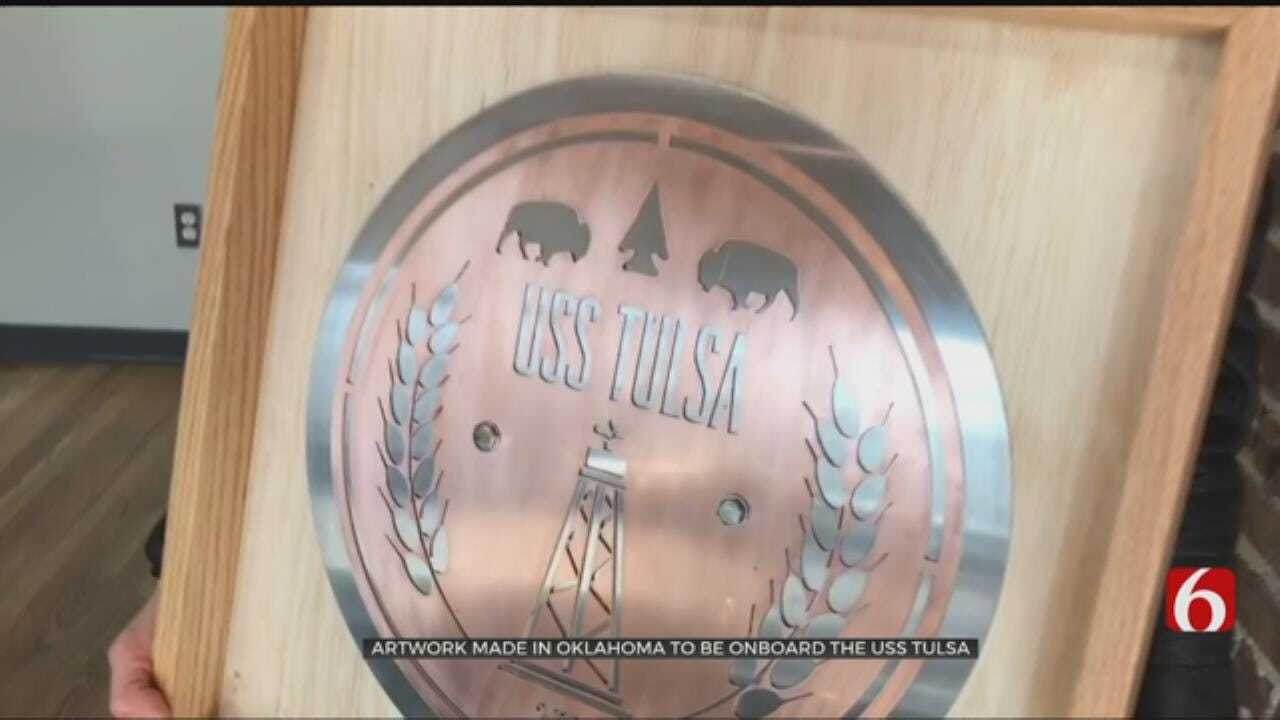 USS Tulsa Adds Artwork Made In Oklahoma