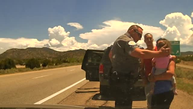 WATCH: Deputy Saves 1-Year-Old Girl Who Was Choking During A Traffic Stop